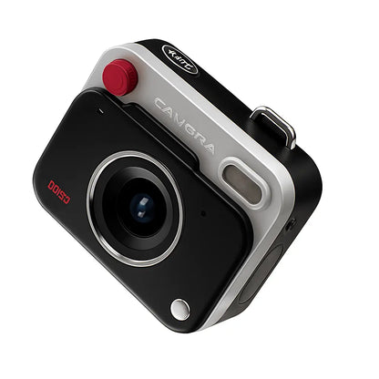 Retro tasarımlı Retora mini dijital kamera, fotoğraf ve video çekimi için taşınabilir kompakt kamera.